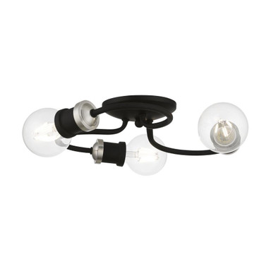 Severn Barton 3 Light 13 Inch Wide Flush Mount by Bailey Street Home - 218-BEL-1219895
