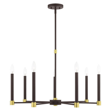 Rosebery Link 7 Light Large Chandelier by Bailey Street Home - 218-BEL-939500