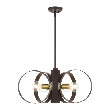 Mill Mere Road 6 Light Medium Chandelier by Bailey Street Home - 218-BEL-1012188