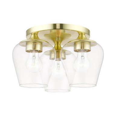 Dalton Glade 3 Light 13 Inch Wide Flush Mount by Bailey Street Home - 218-BEL-1219940