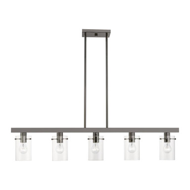 Belton Lawn 5 Light Modern Linear Chandelier by Bailey Street Home - 218-BEL-1219887