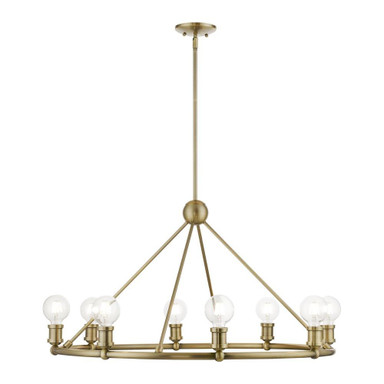 Caernarvon Woods 8 Light Large Chandelier by Bailey Street Home - 218-BEL-1220188