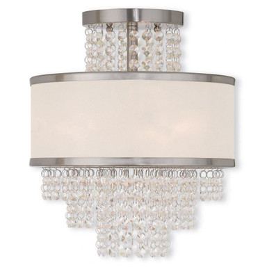 Toftes Place 3 Light 11.75 Inch Wide Semi Flush Mount by Bailey Street Home - 218-BEL-476912