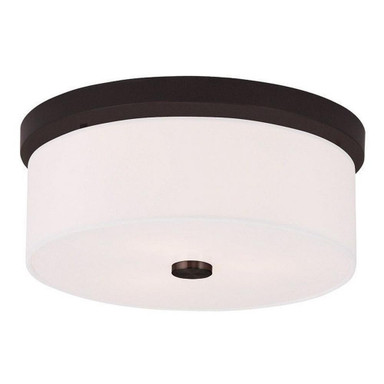 Pleasant Crescent 2 Light 11 Inch Wide Flush Mount by Bailey Street Home - 218-BEL-443997