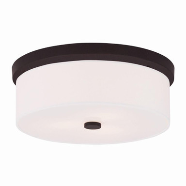 Pleasant Crescent 3 Light 15 Inch Wide Flush Mount by Bailey Street Home - 218-BEL-443993