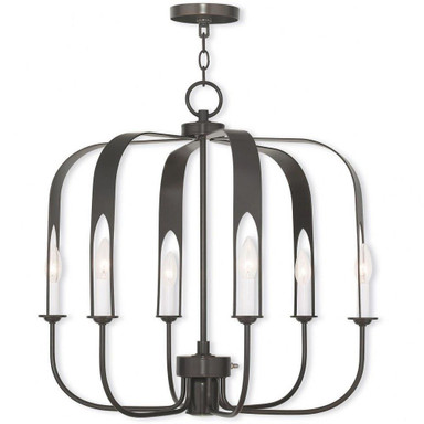 Dawlish Croft 6 Light Medium Chandelier by Bailey Street Home - 218-BEL-51936