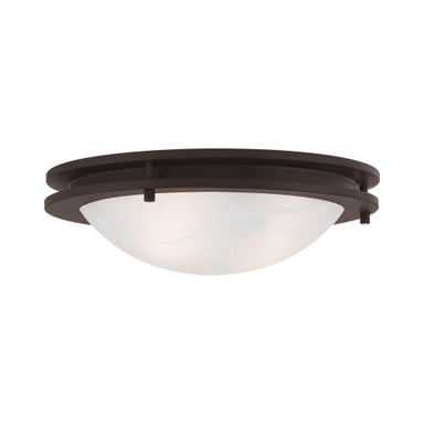 Warrington Down 2 Light 13 Inch Wide Flush Mount by Bailey Street Home - 218-BEL-1029809