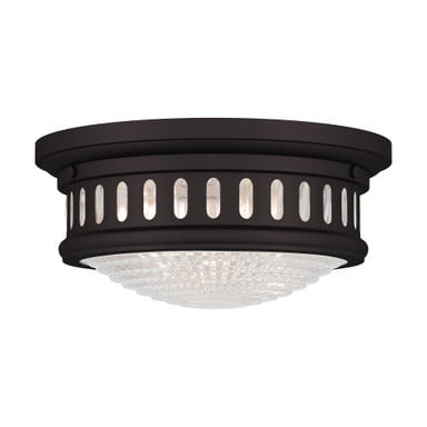 Greenbank Dale 2 Light 11 Inch Wide Flush Mount by Bailey Street Home - 218-BEL-522792