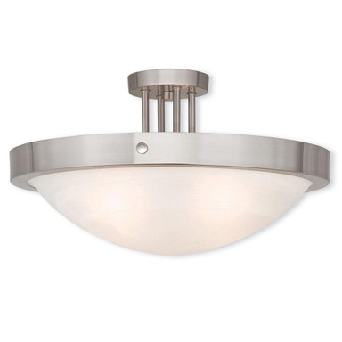Radcliffe Bottom 4 Light 20.5 Inch Semi Flush Mount by Bailey Street Home - 218-BEL-476943