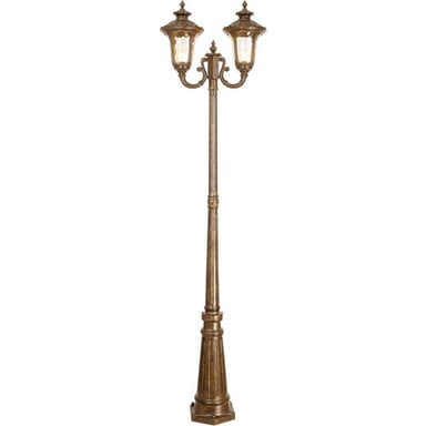 Foxglove Glebe 3 Light Outdoor Post Top Lantern 11 x 22 Inch by BSH - 218-BEL-1220148