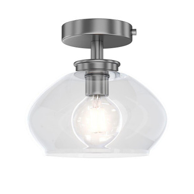 Kinsmon Light 10 Inch Wide Semi Flush Mount by Bailey Street Home - 2605-BEL-1327648