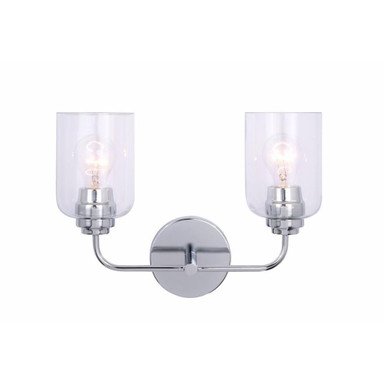 Dorset Fold 2 Light Vanity Light by Bailey Street Home - 2595-BEL-1292684