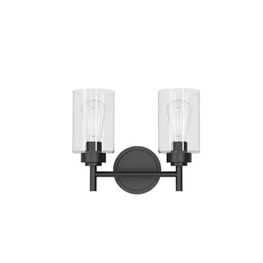 Wexton 2 Light Bath Vanity 9.75 Inch Tall and 5.25 Inch Wide by BSH - 2605-BEL-1365588