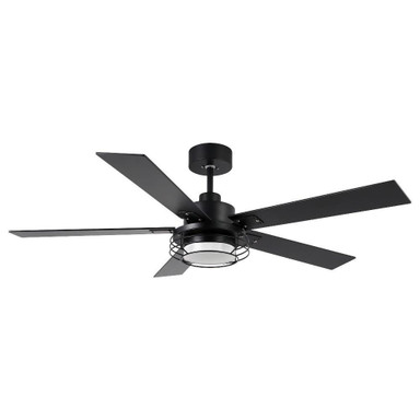 Illume Isle 5 Blade Ceiling Fan with Light Kit 52 Inch Wide by BSH - 2615-BEL-1375948