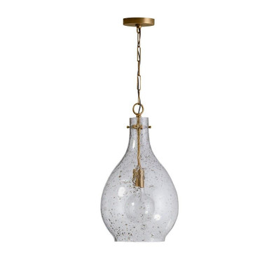 1 Light Metal Medium Pendant 21.5 Inch Tall by Bailey Street Home - 309-BEL-990169