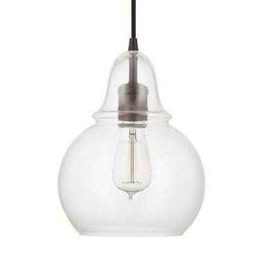 Fir Spinney 1 Light Small Pendant 11.25 Inch Tall by Bailey Street Home - 309-BEL-990255