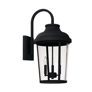 Picton Corner 3 Light Outdoor Wall Lantern 26.5 Inch Wide by BSH - 309-BEL-724807