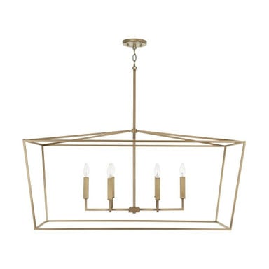 Waterside Buildings 6 Light Oversized Island Pendant by Bailey Street Home - 309-BEL-1001308