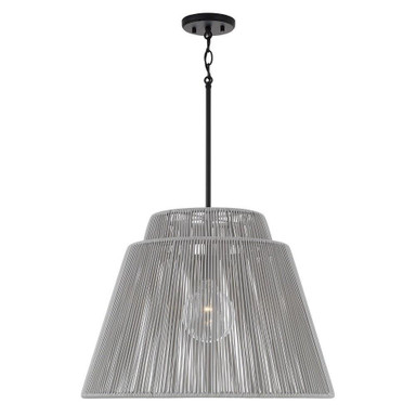 Whitestones 1 Light Outdoor Pendant 17 Inch Tall and 23 Inch Wide by BSH - 309-BEL-1365329