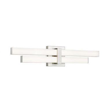 Bramley Cross 50W 2 LED Vanity Light by Bailey Street Home - 159-BEL-1325346