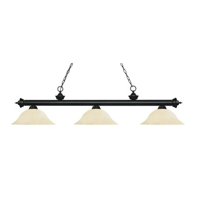Rockingham Cloisters 3 Light Small Island Chandelier by BSH 372-BEL-480131