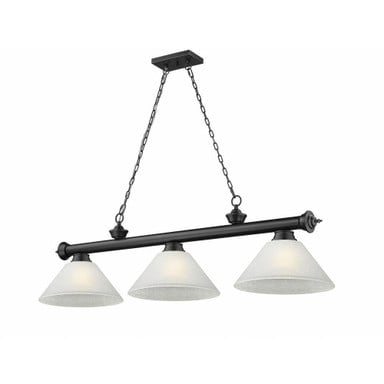 Peter Hollow 3 Light Medium Pendant by Bailey Street Home - 372-BEL-1287803