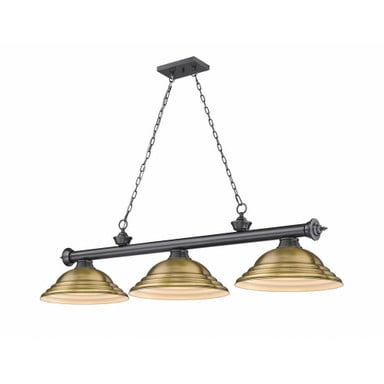 Peter Hollow 3 Light Small Pendant by Bailey Street Home - 372-BEL-1287758