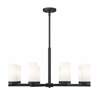 Cairn Loke 8 Light Chandelier 15.25 Inches Tall and 31.5 Inches Wide by BSH - 372-BEL-1340887
