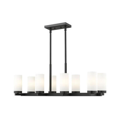 Cairn Loke 8 Light Linear Chandelier 12.25 x 12 Inches Wide by BSH - 372-BEL-1340888