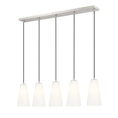Moorfield Quadrant 5 Light Linear Chandelier 11 x 6 Inches Wide by BSH - 372-BEL-1340868