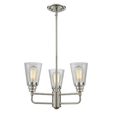 Harvey Passage 3 Light Small Chandelier by Bailey Street Home - 372-BEL-464556