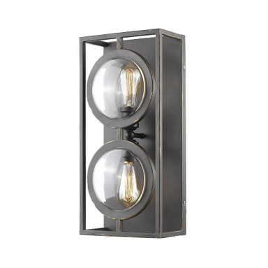 Simpson Village 2 Light Wall Sconce by Bailey Street Home - 372-BEL-600686