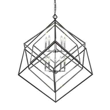 Pollard Leaze 10 Light Oversized Linear Chandelier by Bailey Street Home - 372-BEL-689129