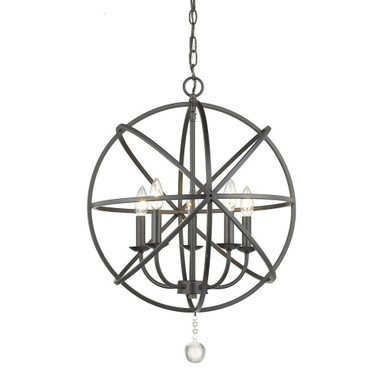 Banks Sidings 5 Light Small Chandelier by Bailey Street Home - 372-BEL-689122