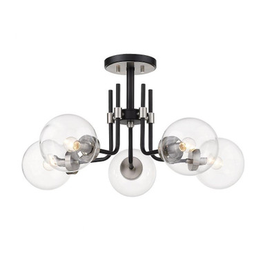 Lord Esplanade 5 Light 27 Inch Wide Flush Mount by Bailey Street Home - 372-BEL-937938