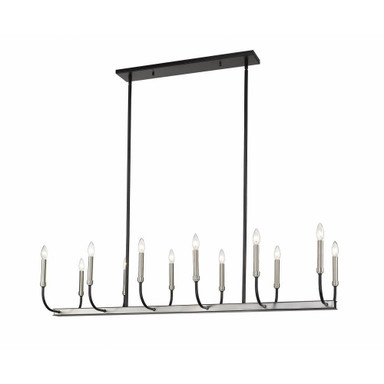 Ambrose Quadrant 12 Light Linear Island Pendant by Bailey Street Home - 372-BEL-937890