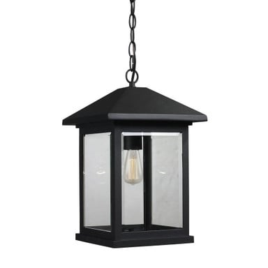 Fisher Fold 1 Light Outdoor Pendant 15.25 Inch Tall by Bailey Street Home - 372-BEL-457472