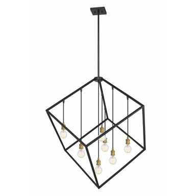 Crofton Fold 7 Light Oversized Linear Pendant by Bailey Street Home - 372-BEL-937970