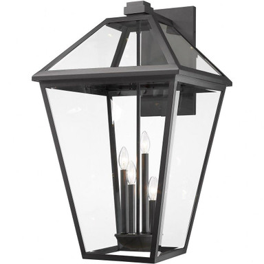 Keats Cloisters 4 Light Outdoor Wall Sconce 33 x 19.5 In by BSH - 372-BEL-1097053