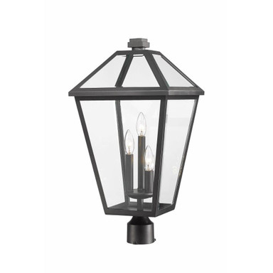 Keats Cloisters 3 Light Outdoor Post Mount by Bailey Street Home 1002096 - 372-BEL-1002096
