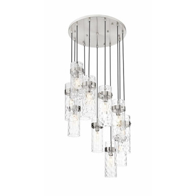 Robinson Down 11 Light Chandelier 15 Inch Tall and 26.25 Inch Wide by BSH - 372-BEL-1365428