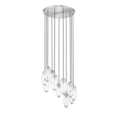 Birchfield Covert 11 Light Chandelier 12 Inches Tall and 24 Inches Wide by BSH - 372-BEL-1332930