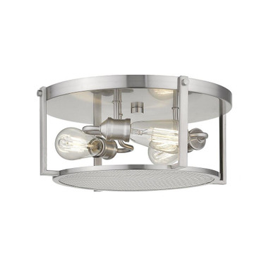 Erskin Wood 3 Light 16.25 Inch Wide Flush Mount by Bailey Street Home - 372-BEL-856812