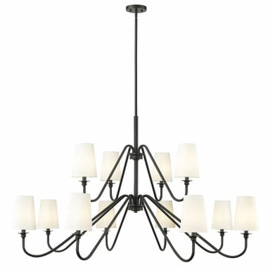 Bay Highway 12 Light Oversized Chandelier by Bailey Street Home - 159-BEL-1325496
