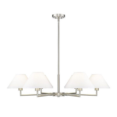 Alexandra Poplars 6 Light Oversized Chandelier by BSH 159-BEL-1325476