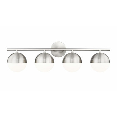 Meadowhead Terrace 4 Light Bath Vanity 9.75 Inch Tall X 32.25 Inch Wide by BSH - 372-BEL-1365445
