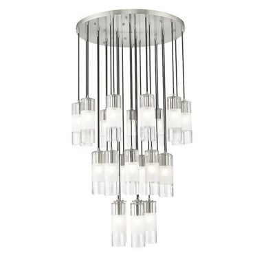 Rock Quadrant 27 Light Oversized Chandelier by Bailey Street Home - 372-BEL-1325510