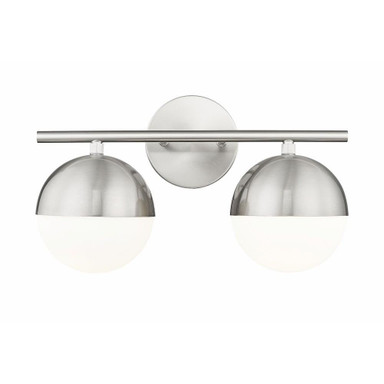 Meadowhead Terrace 2 Light Bath Vanity 9.75 Inch Tall and 16 Inch Wide by BSH - 372-BEL-1365441