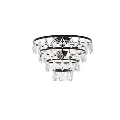 Mackenzie Knoll 3 Light 16 Inch Wide Flush Mount by Bailey Street Home - 390-BEL-1302307