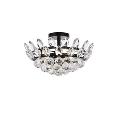 Hornbeam Link 3 Light 16 Inch Wide Flush Mount by Bailey Street Home - 390-BEL-1302254